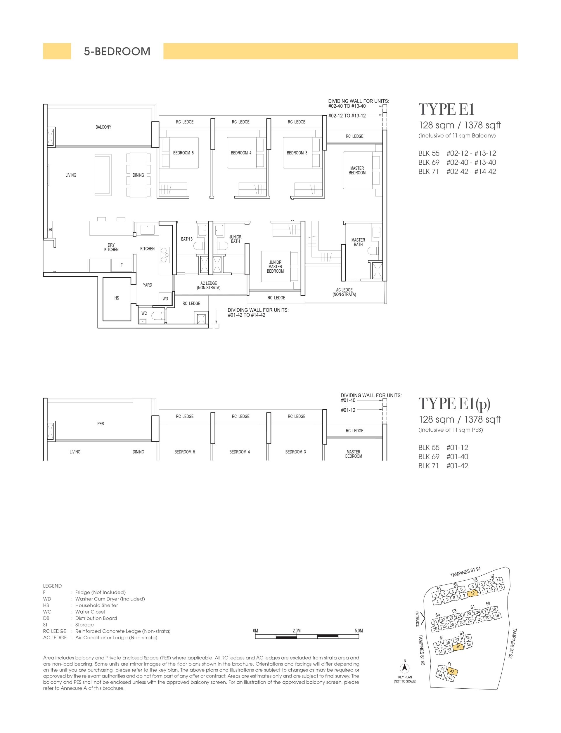 Rivelle Tampines floorplan